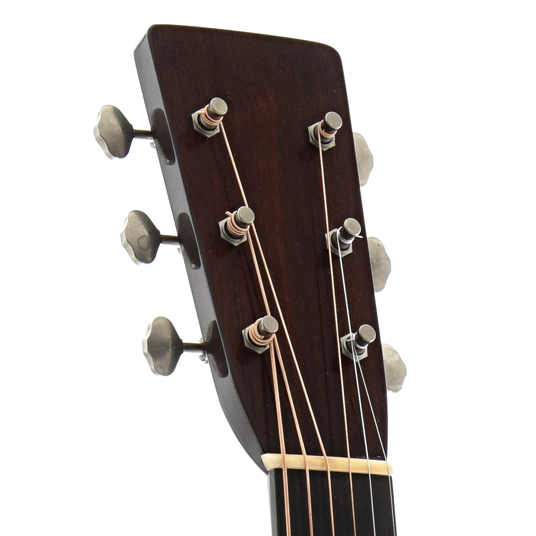 Image 6 of Pre-War Guitars Co. Single-O Herringbone Brazilian Rosewood, Level 1 Aging - SKU# PW0BR : Product Type Flat-top Guitars : Elderly Instruments