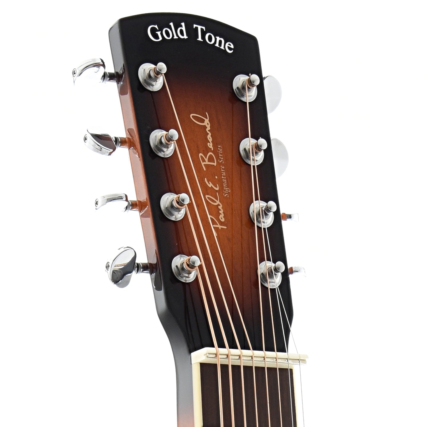 Image 7 of Beard Gold Tone PBS-8 Mahogany Standard 8-String, Squareneck Resonator Guitar & Case - SKU# BGT8S : Product Type Resonator & Hawaiian Guitars : Elderly Instruments