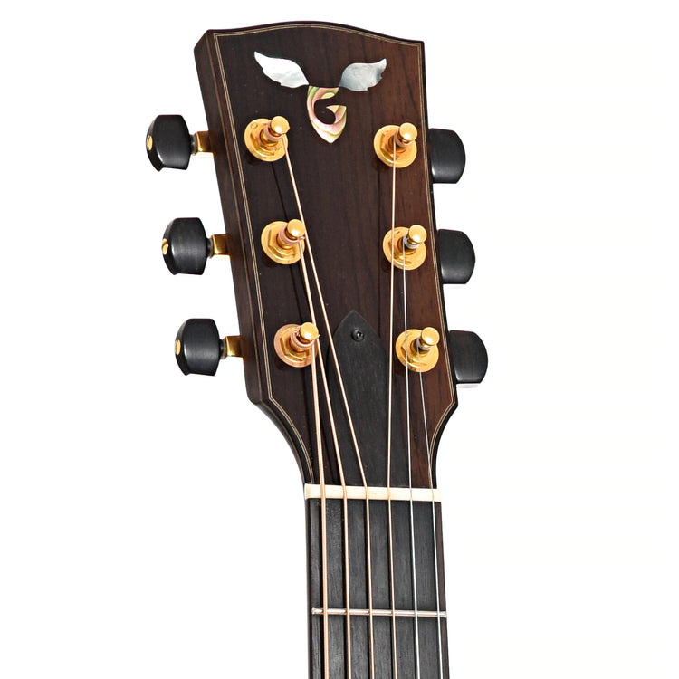 Front headstock of Goodall BRP-14 Acoustic