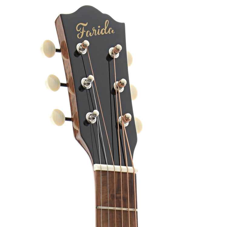 Image 6 of Farida Old Town Series OT-62 L VBS Acoustic Guitar, Left-Handed - SKU# OT62L : Product Type Flat-top Guitars : Elderly Instruments