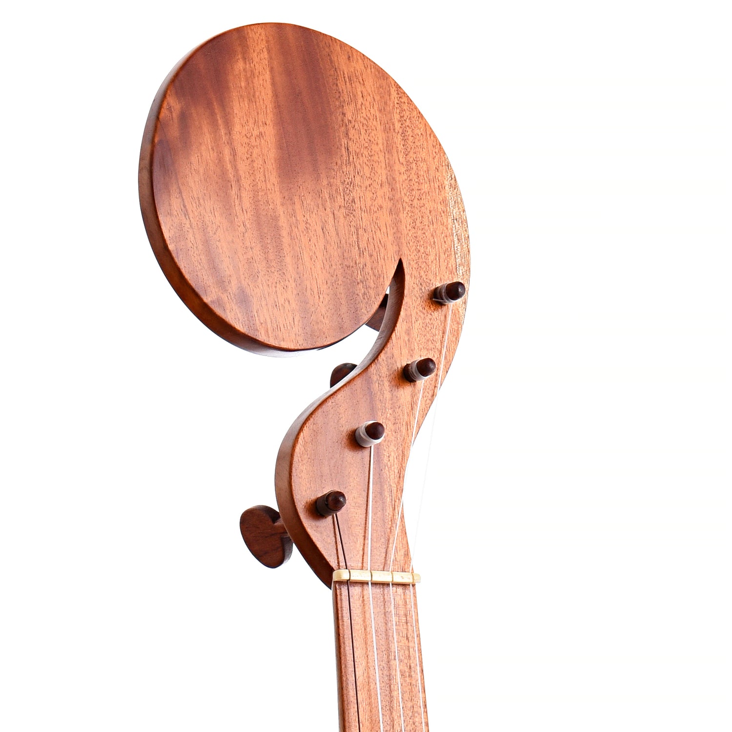 Image 7 of Menzies Fretless Gourd Banjo #442 - SKU# MGB85-442 : Product Type Other Banjos : Elderly Instruments