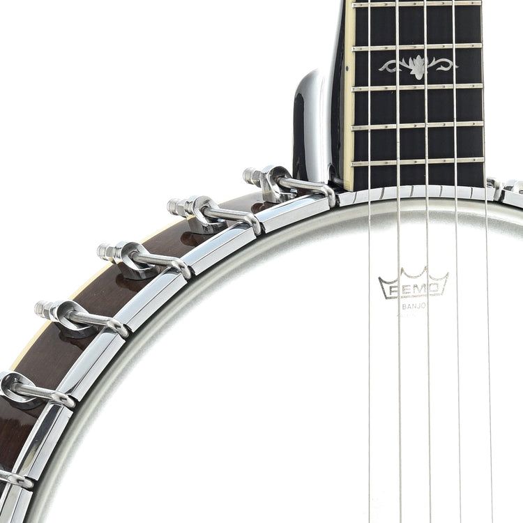Front Neck Joint of Gold Tone CEB-5 5-String Cello Banjo 