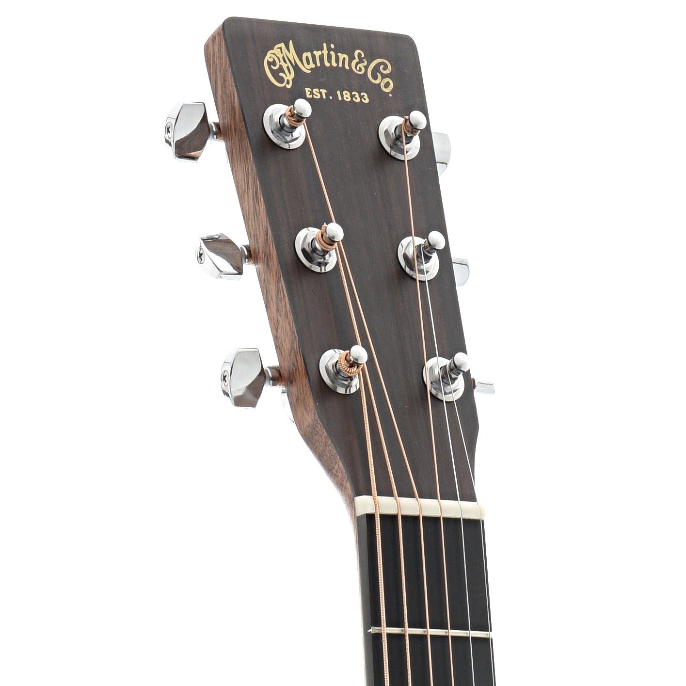 Front Headstock of Martin D-10E Guitar 