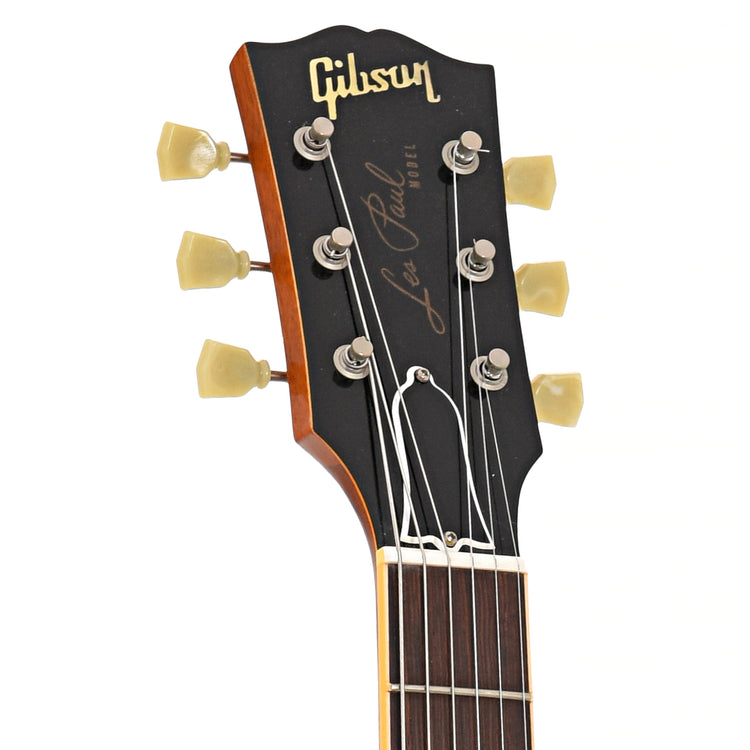 Front headstock of Gibson Les Paul Goldtop 