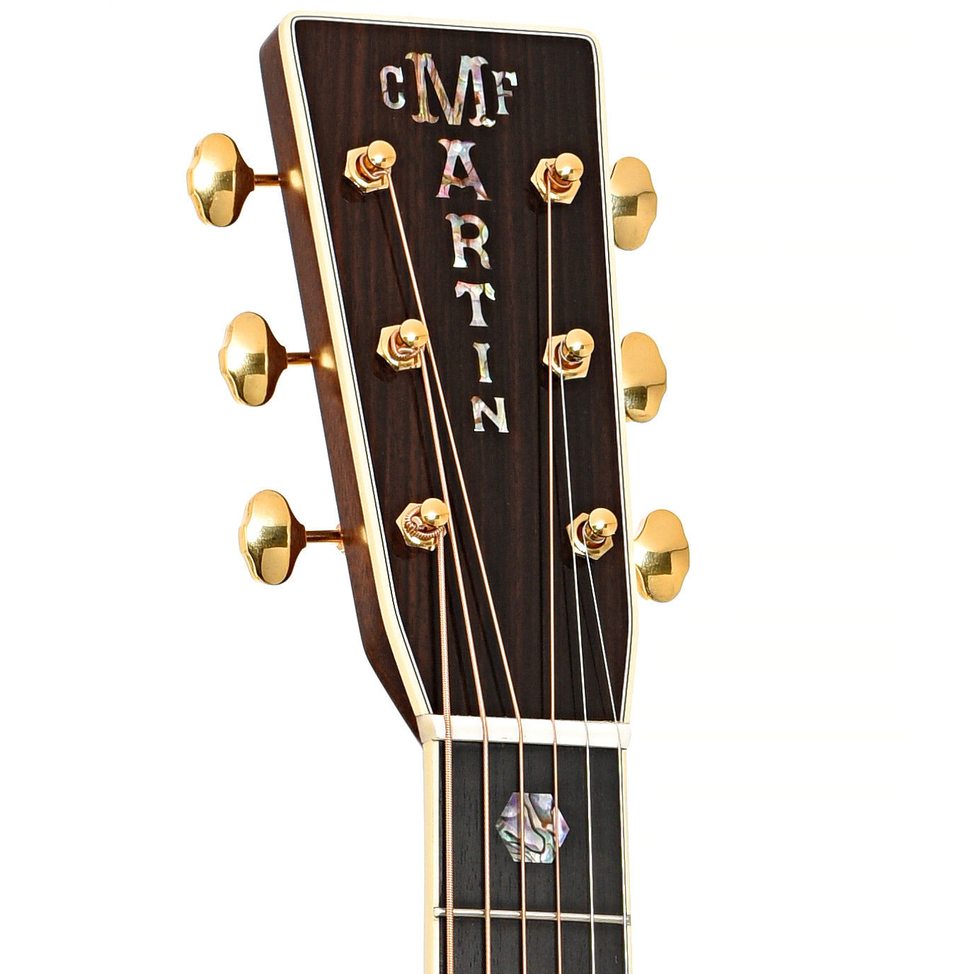 Front headstock of Martin D-41
