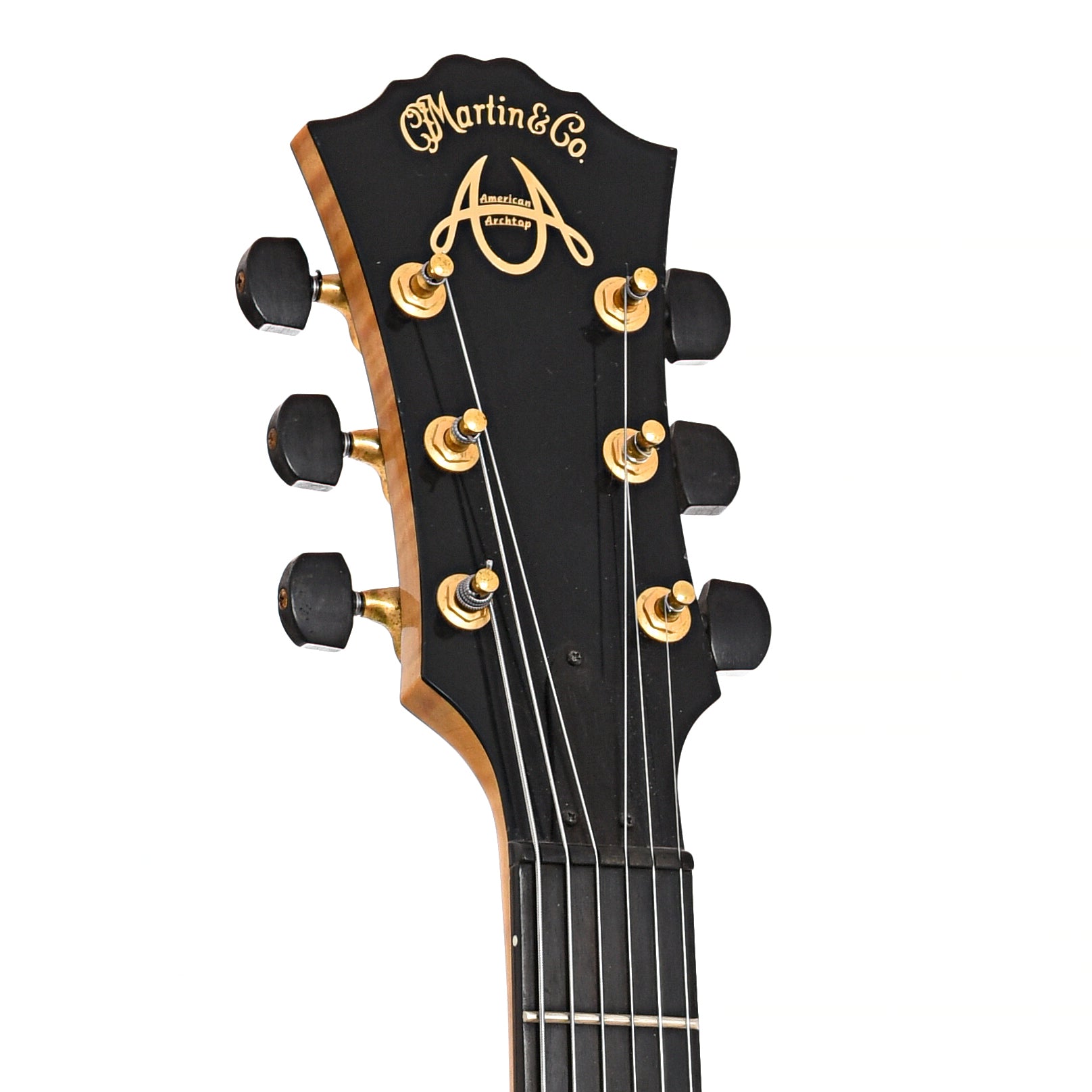 Front headstock of Martin CF-1 Archtop