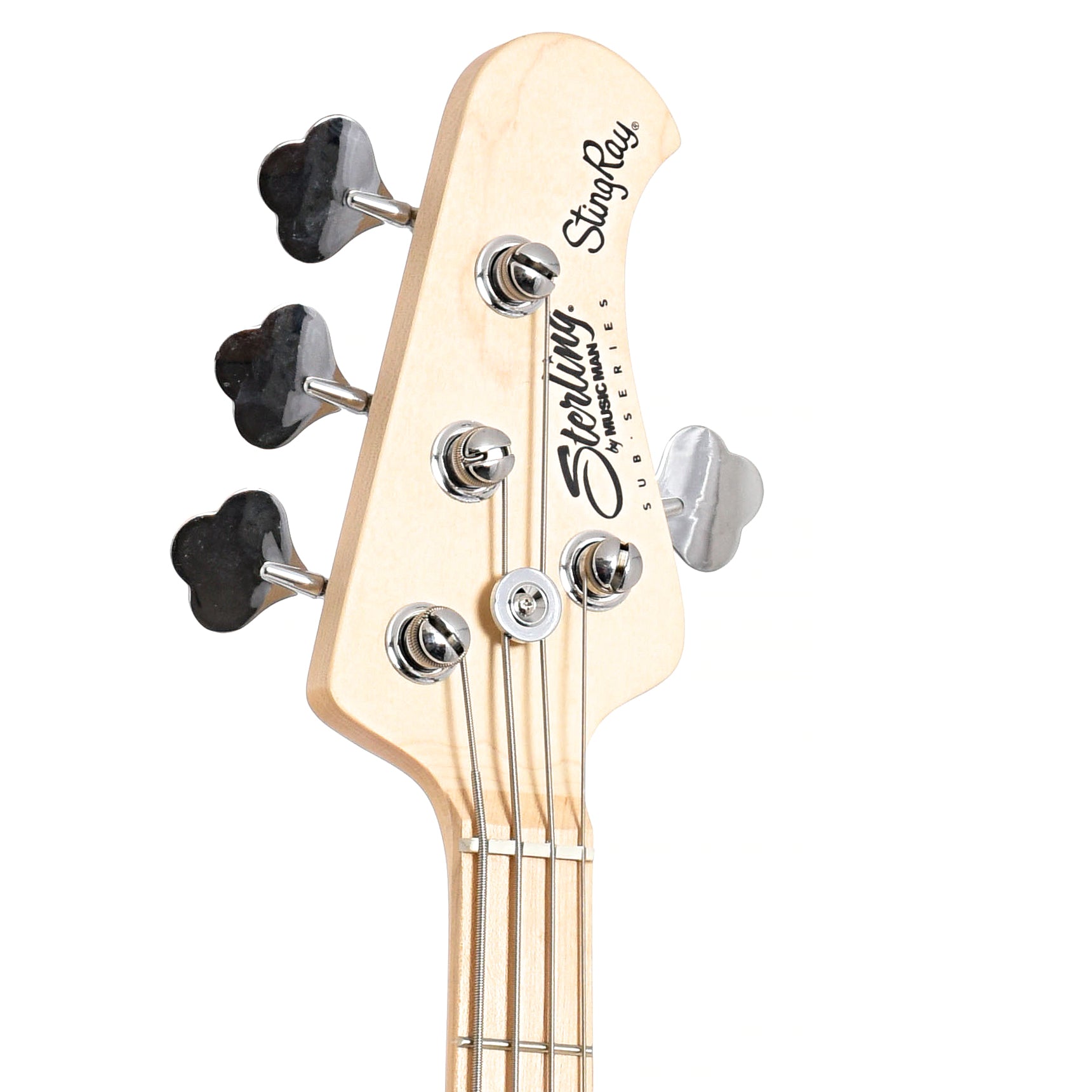 Image 7 of Sterling by Music Man StingRay 4 Bass, Vintage Sunburst Satin Finish - SKU# RAY4-VSBS : Product Type Solid Body Bass Guitars : Elderly Instruments