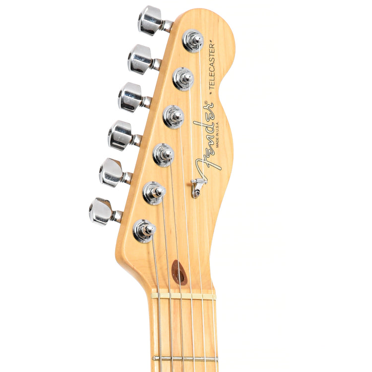 Front headstock of Fender American Series Telecaster 