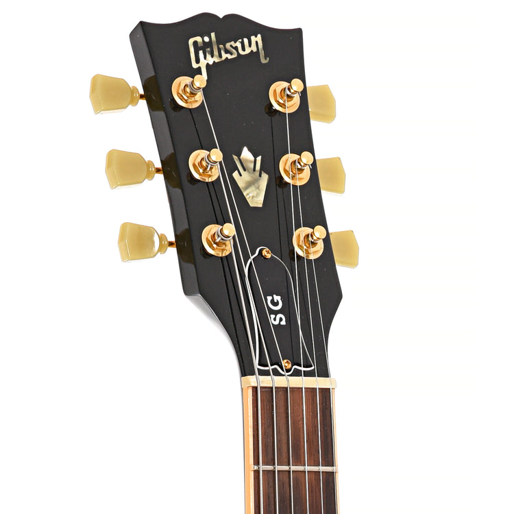 Front headstock of Gibson SG Custom
