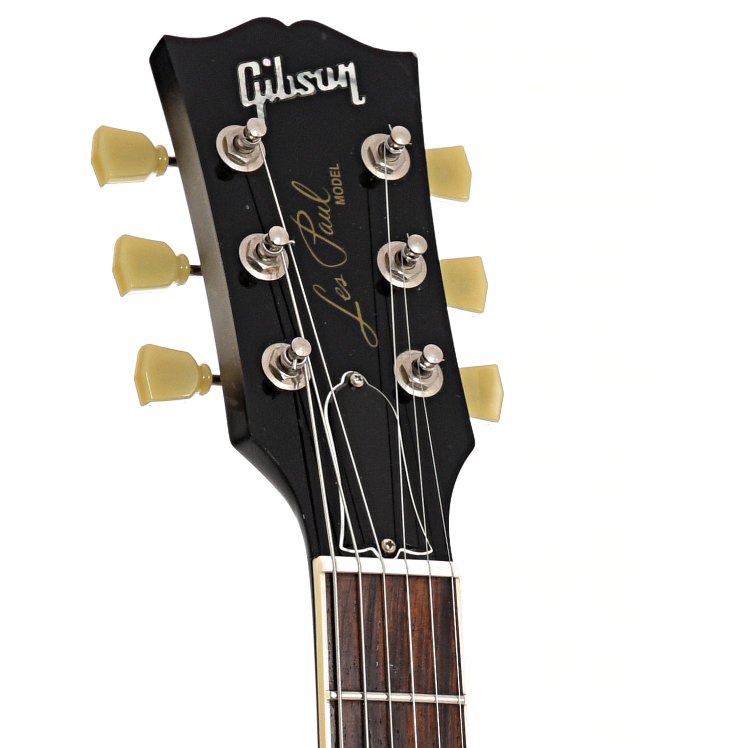 Front headstock of Gibson Les Paul Standard 