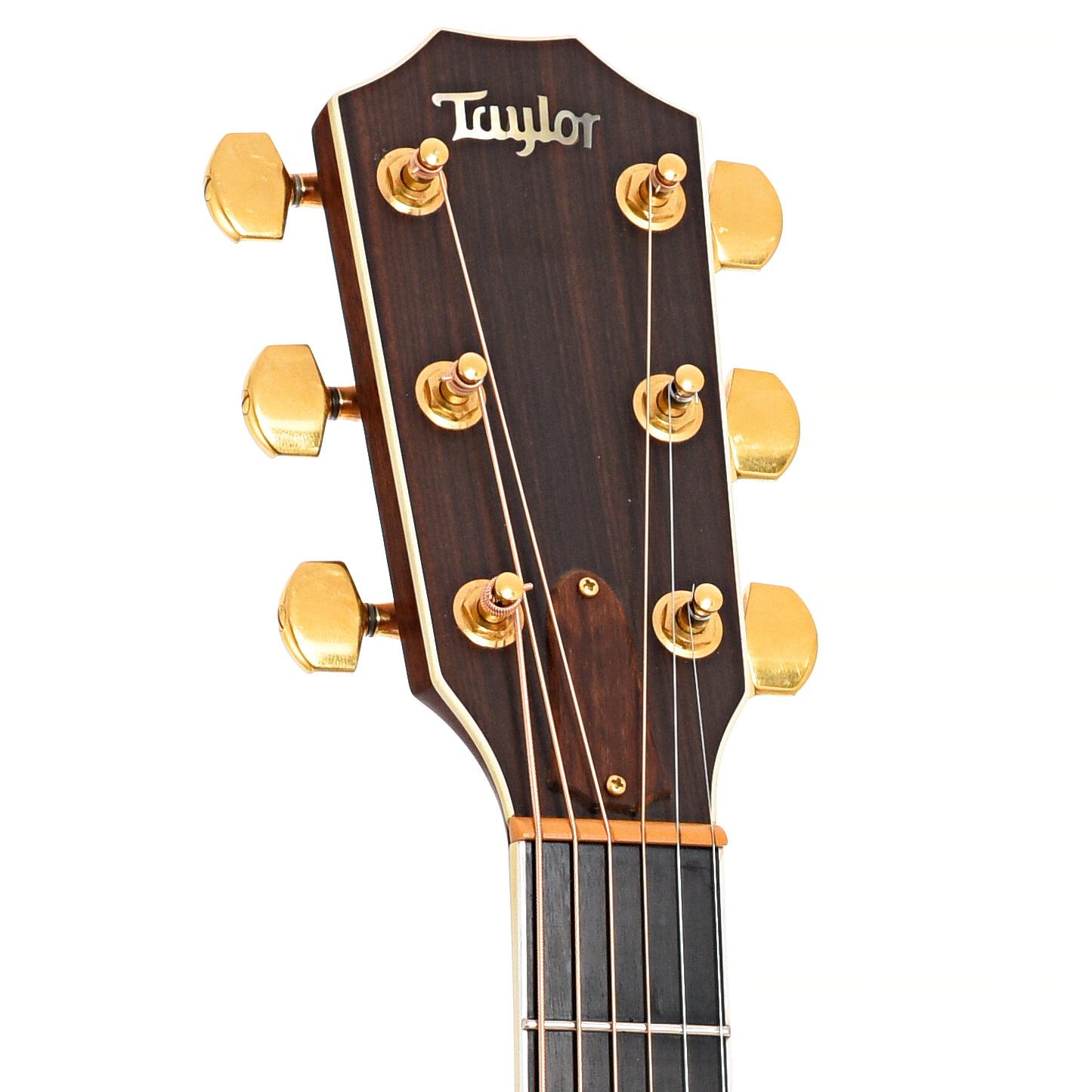 Front headstock of Taylor 812 Acoustic