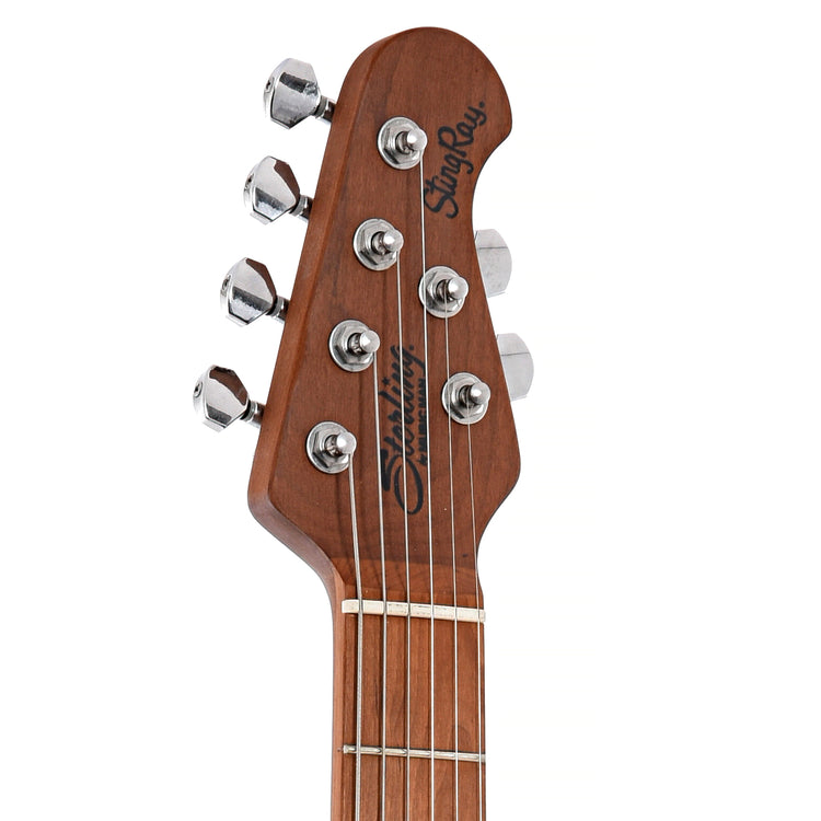 Image 7 of Sterling by Music Man Stingray SR50 Electric Guitar, Firemist Silver- SKU# SR50-FS : Product Type Solid Body Electric Guitars : Elderly Instruments