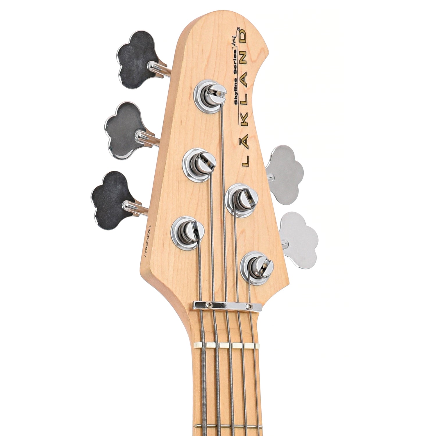 Front headstock of Lakland Skyline 5-String Bass