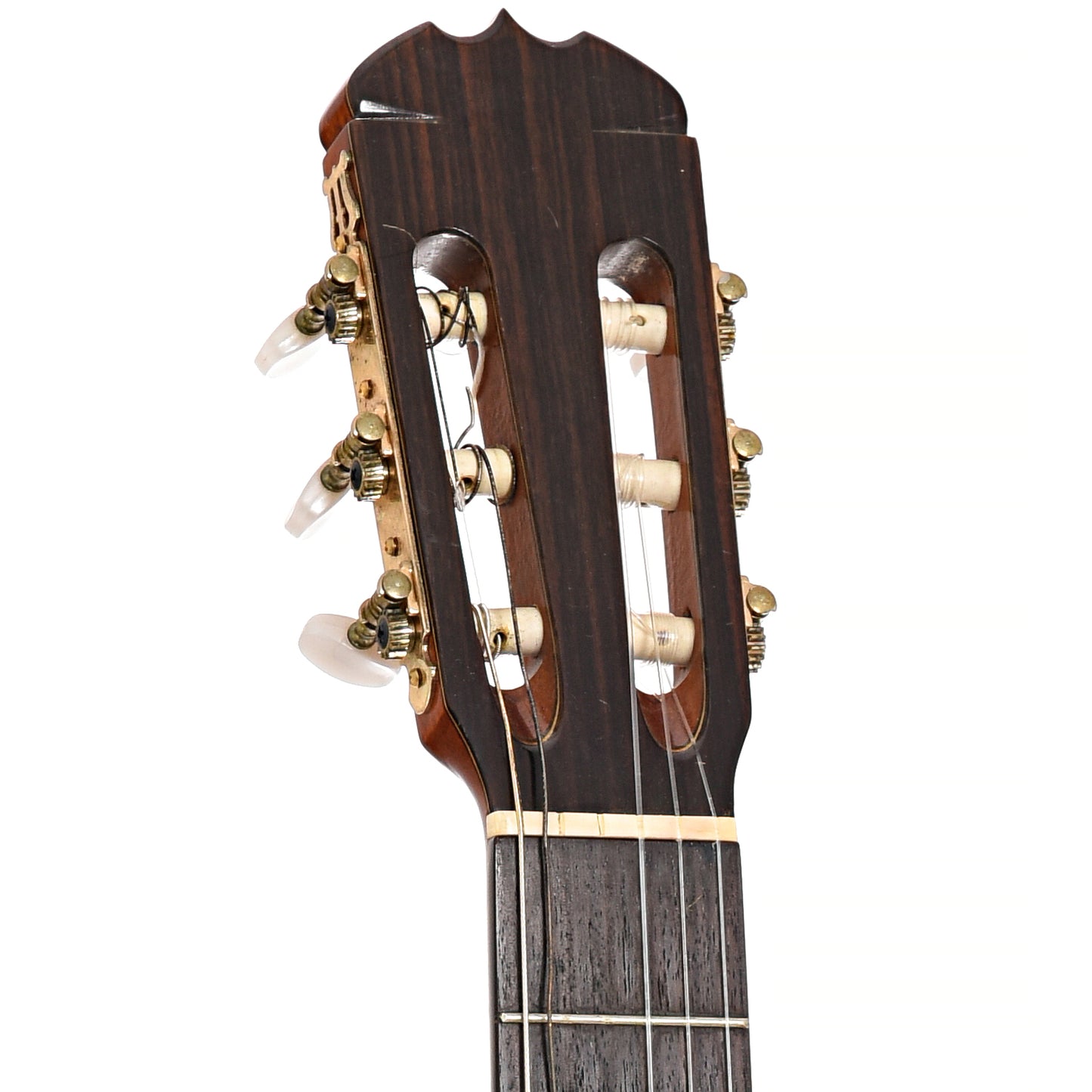 Front headstock of Takamine C134S Classical