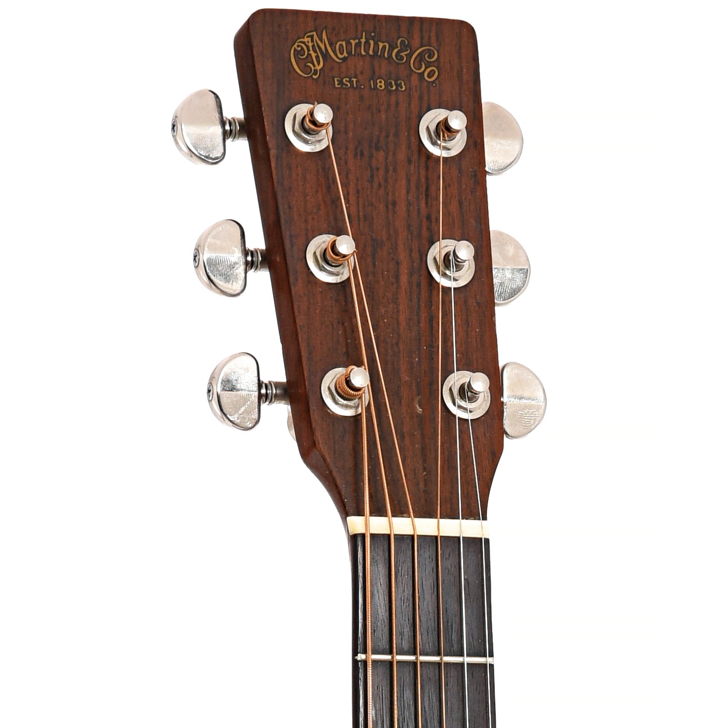 Front headstock of Martin D-18 Acoustic