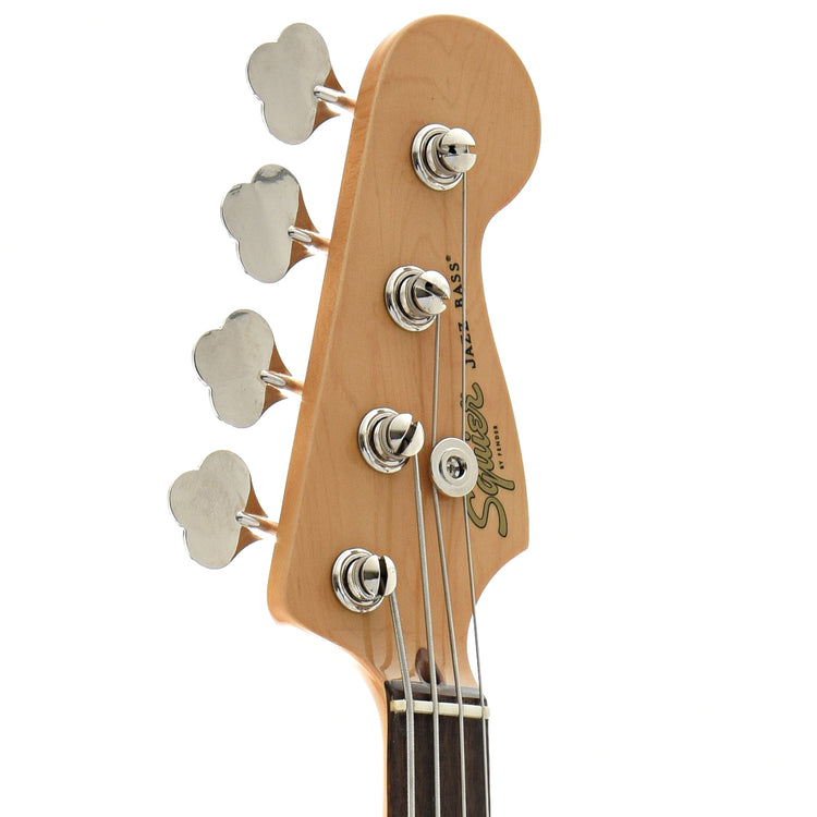 Front Headstock of Squier Classic Vibe '60s Jazz Bass