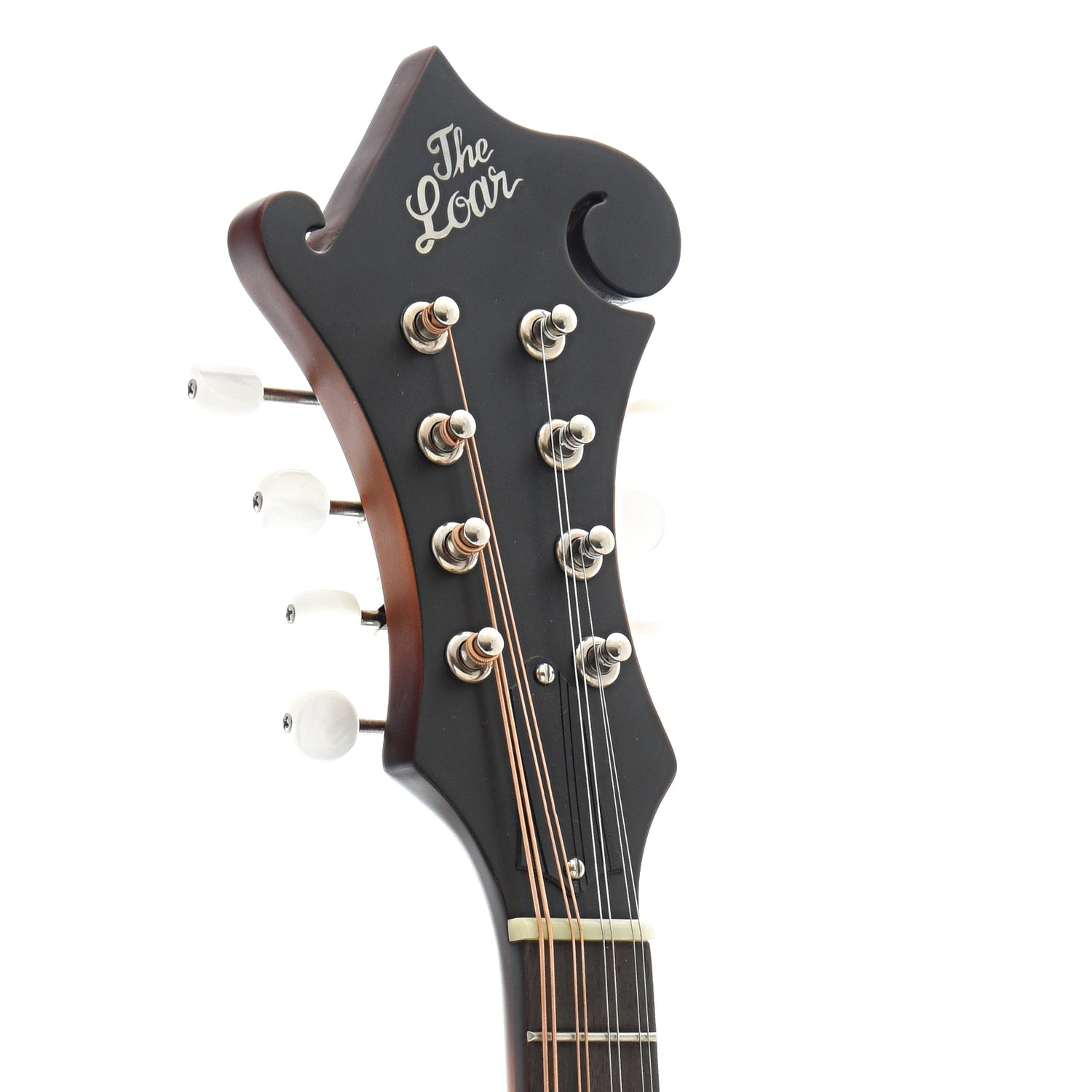 Front Headstock of The Loar LM-590-MS Mandolin