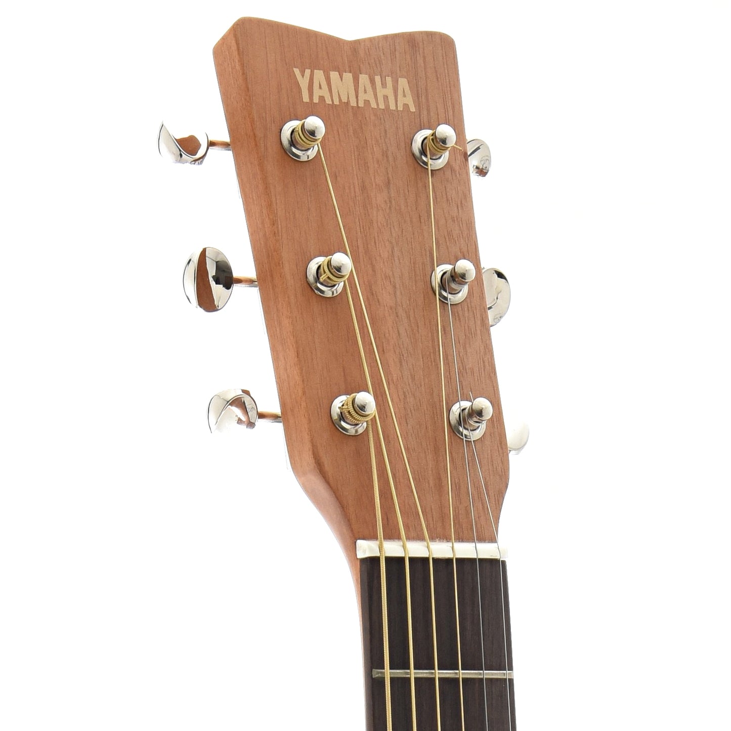 Front headstock of Yamaha JR1 3/4 Size Acoustic Guitar