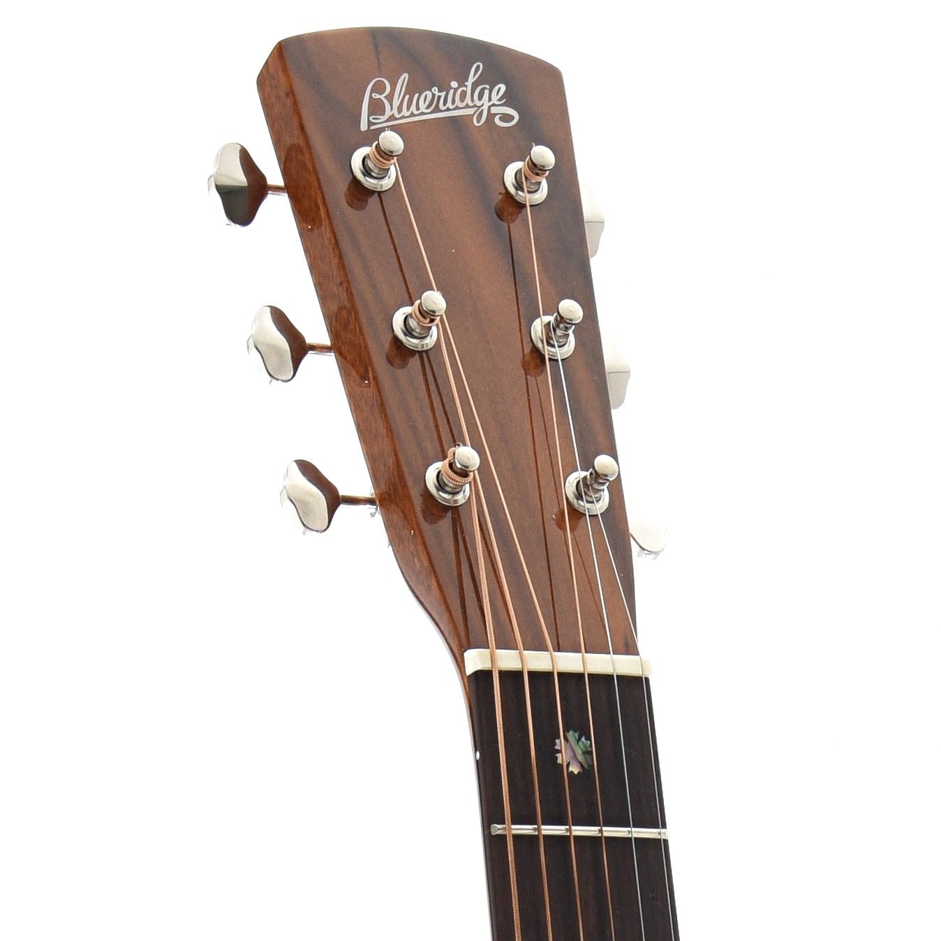 Front Headstock of Blueridge Historic Craftsman Series BR-160A Dreadnought Guitar