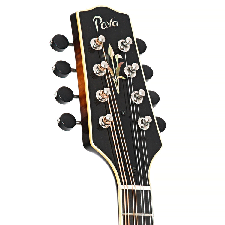 Image 7 of Pava A5 Pro Model A-Mandolin & Case- SKU# PPR-SUNBURST : Product Type Mandolins : Elderly Instruments