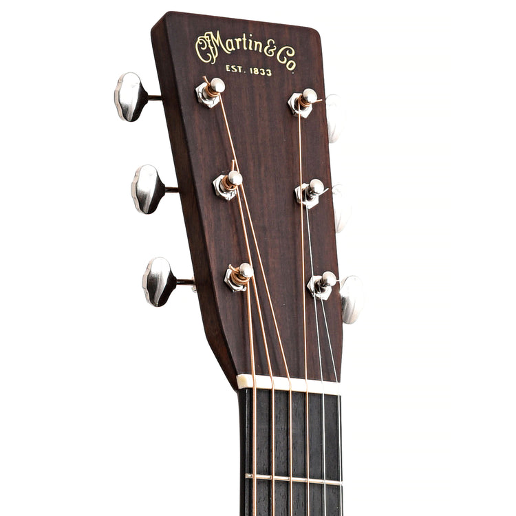 Front Headstock of Martin HD-28 Guitar