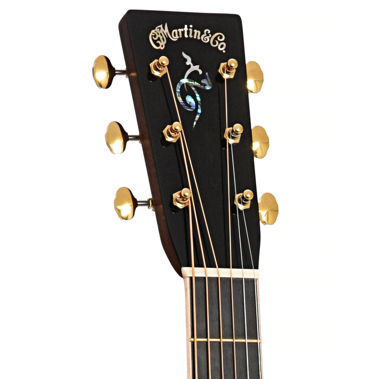Front headstock of Martin SC-13E Special Cutaway Guitar