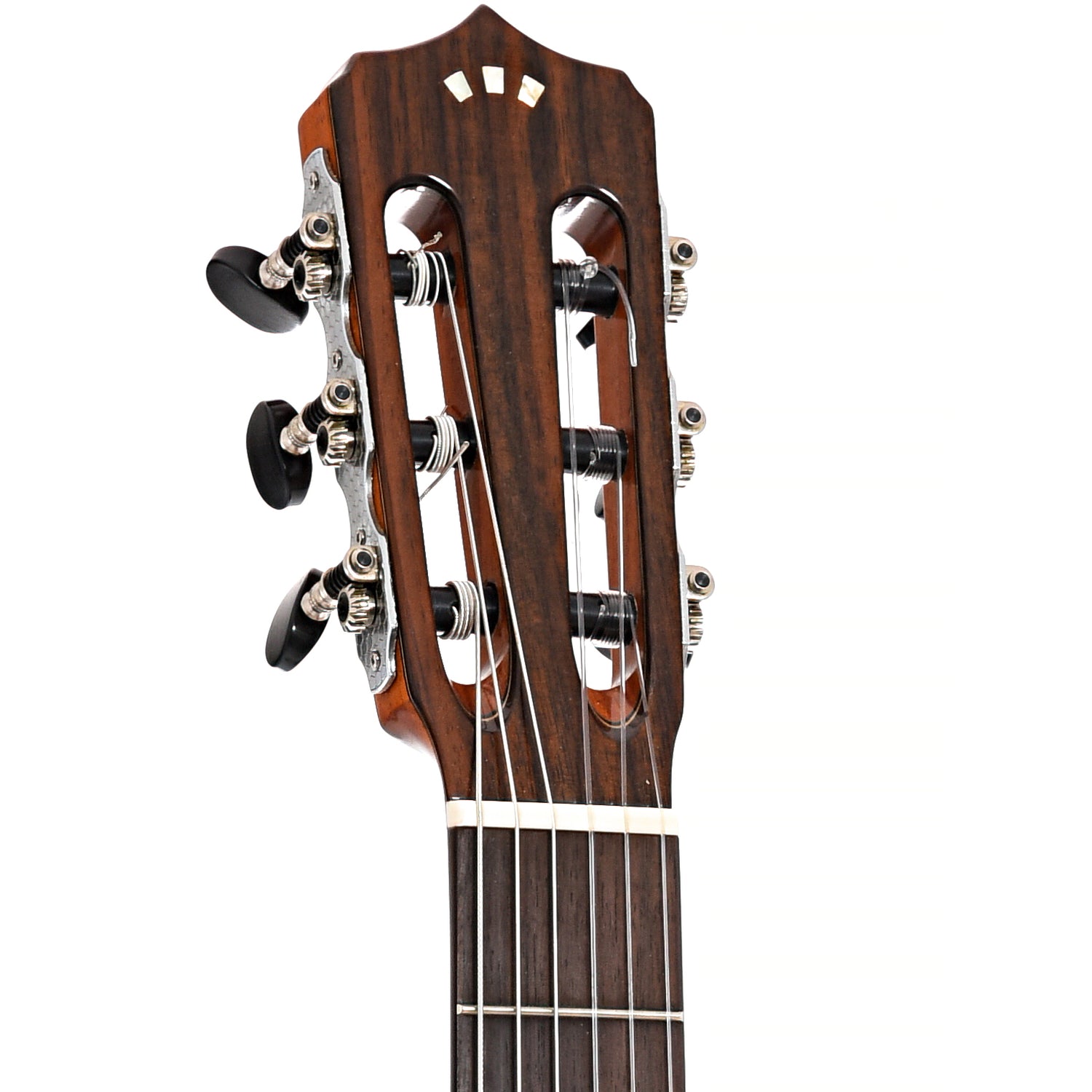 Front headstock of Cordoba C9 Crossover Classical