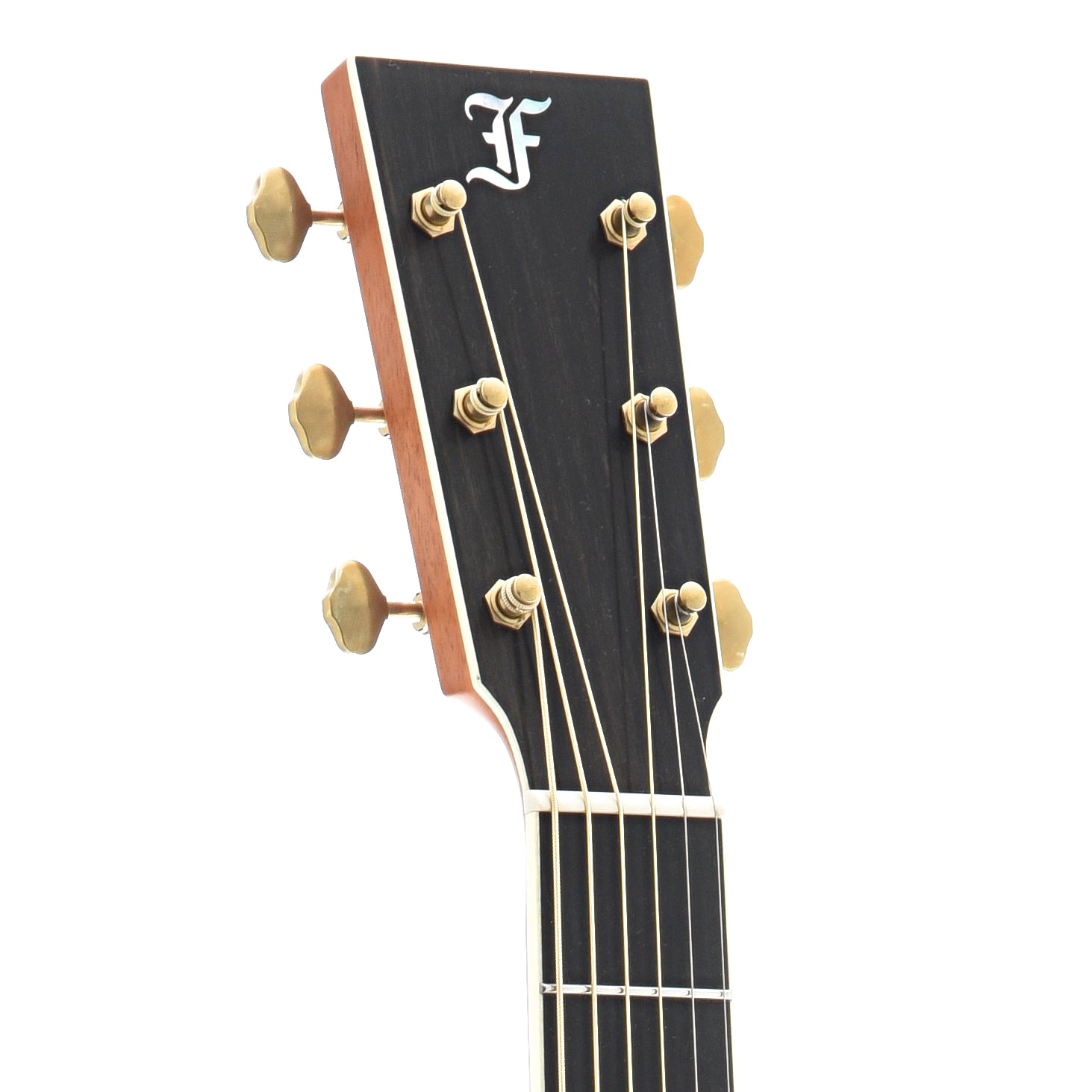 Front Headstock of Furch Vintage 2 OM-SR Acoustic Guitar