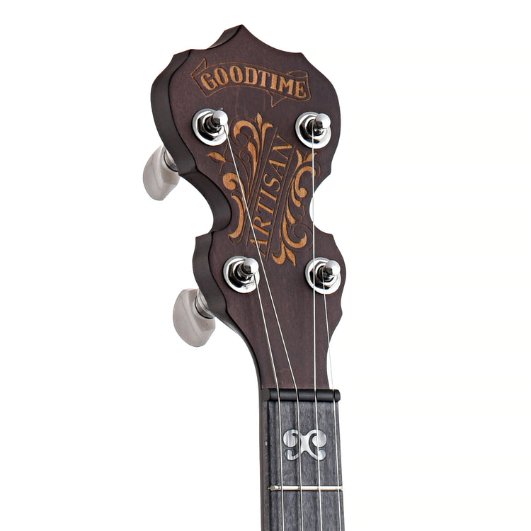 Image 6 of Deering Tenor Artisan Goodtime Banjo, 19-Fret Neck - SKU# T-AGOOD19 : Product Type Tenor & Plectrum Banjos : Elderly Instruments