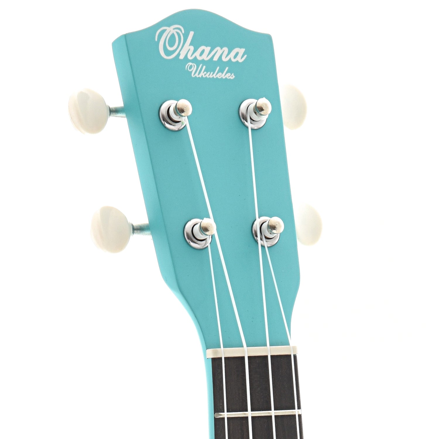 Image 6 of Ohana SK-10 Soprano Ukulele, Turquoise - SKU# SK10S-TQ : Product Type Soprano Ukuleles : Elderly Instruments