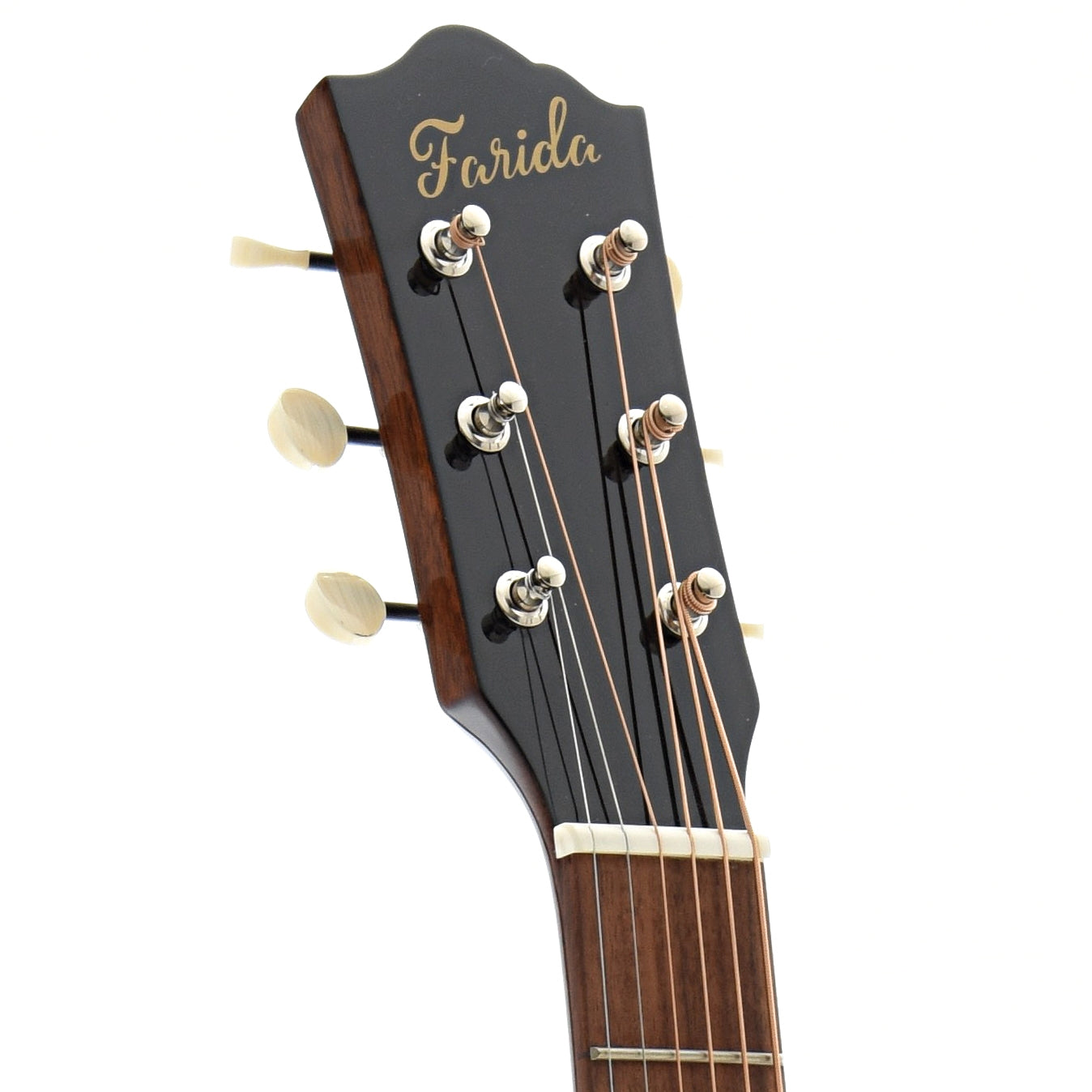 Image 6 of Farida Old Town Series OT-22 L VBS Acoustic Guitar, Left-Handed - SKU# OT22L : Product Type Flat-top Guitars : Elderly Instruments