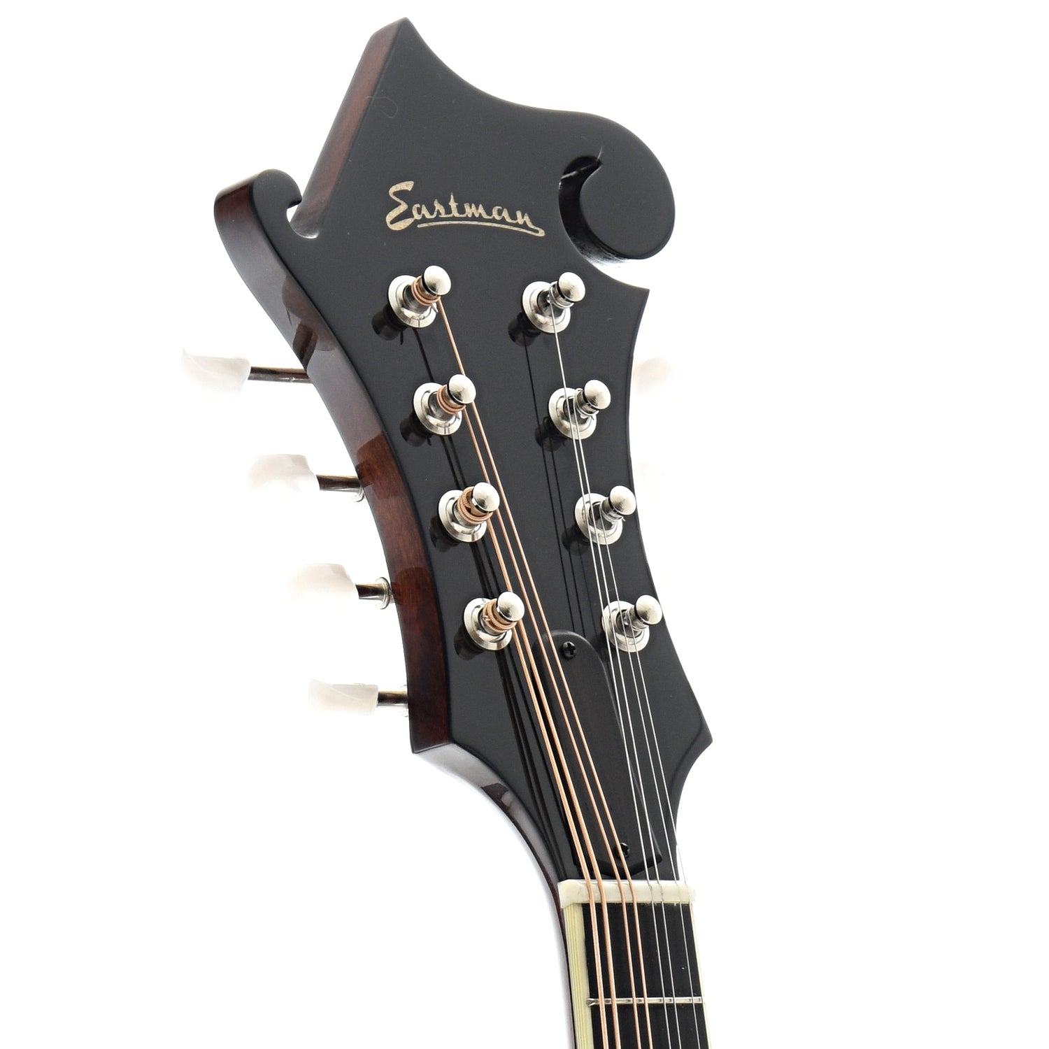 Front Headstock of Eastman MD515 Classic Mandolin 