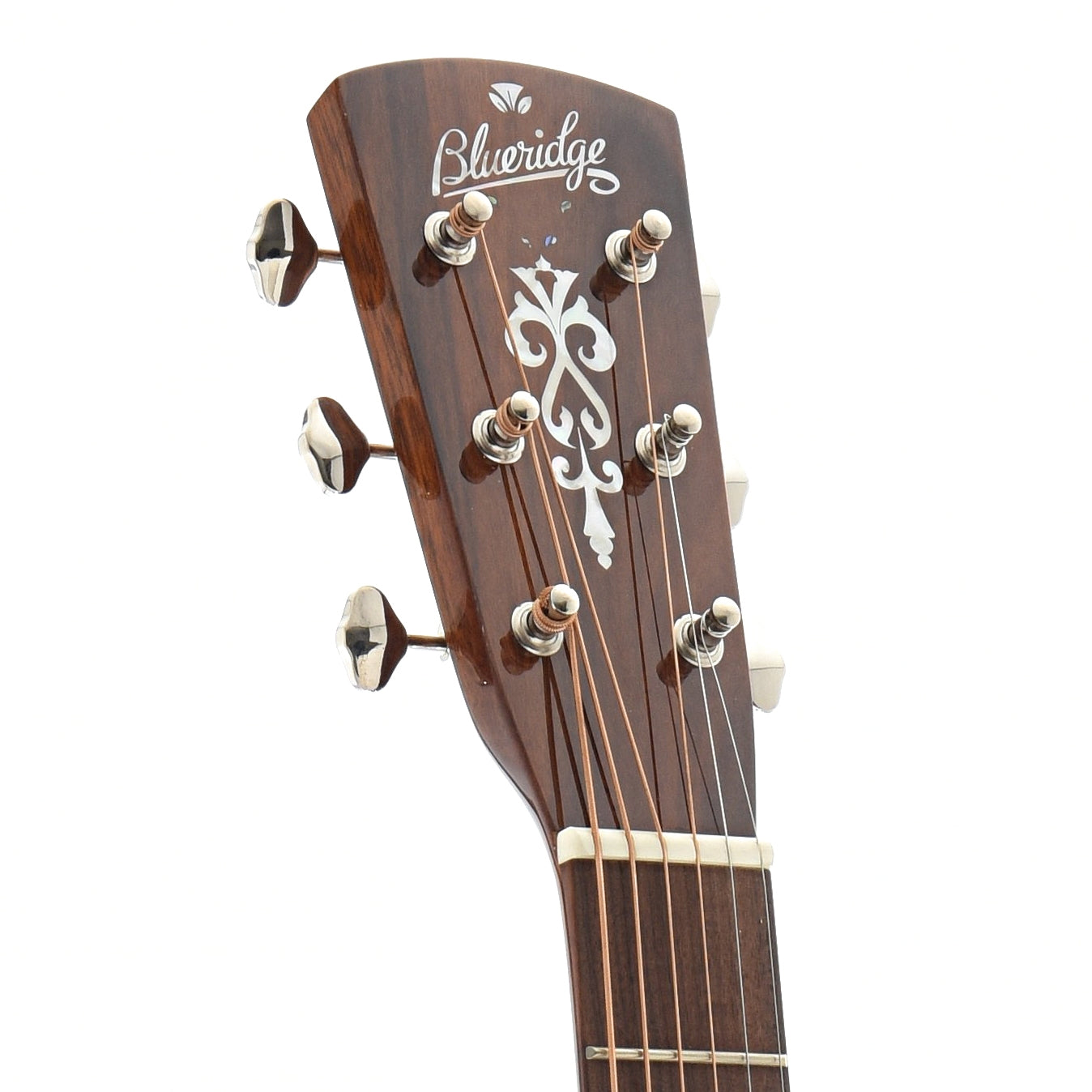 front headstock of Blueridge Contemporary Series BR-43 000 