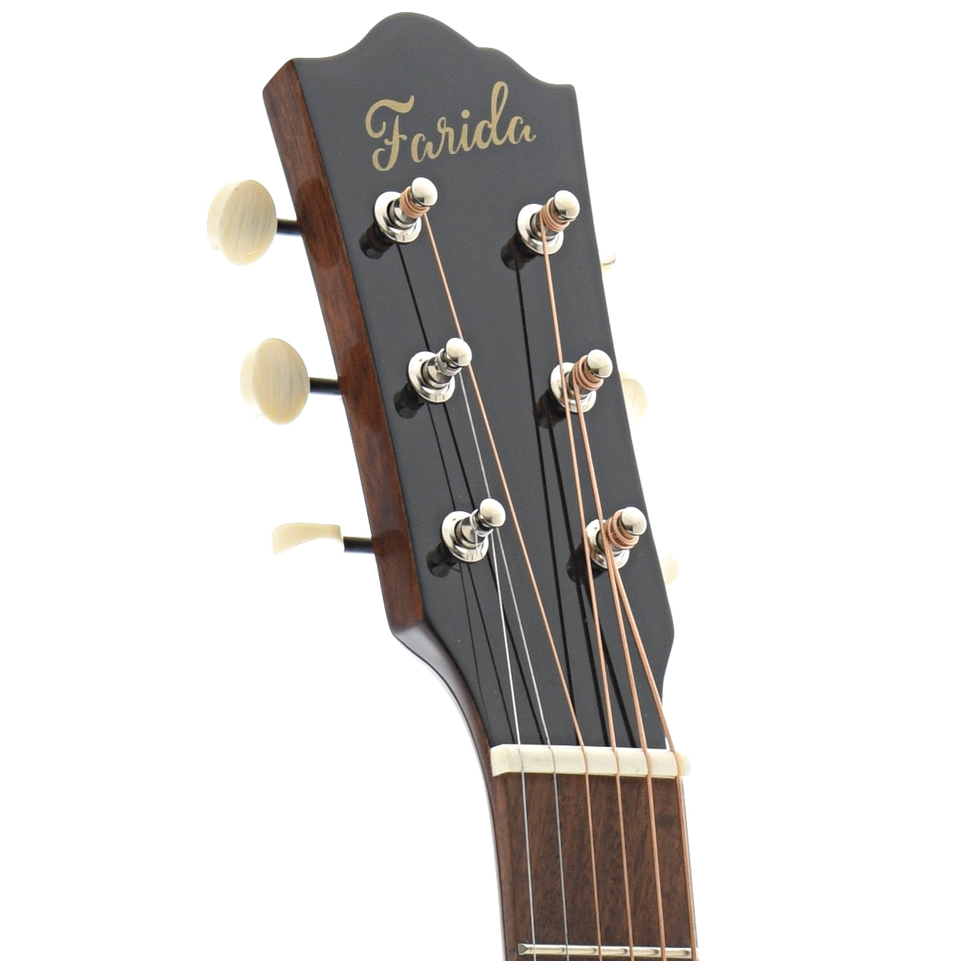 Image 6 of Farida Old Town Series OT-22 L Wide VBS Acoustic Guitar, Left-Handed - SKU# OT22WL : Product Type Flat-top Guitars : Elderly Instruments
