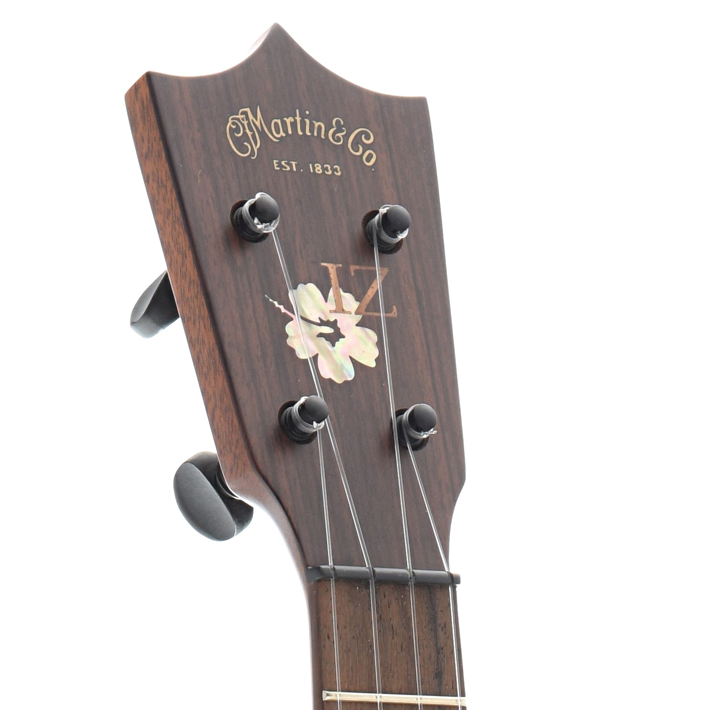 front headstock of Martin 1T Iz Tenor Ukulele