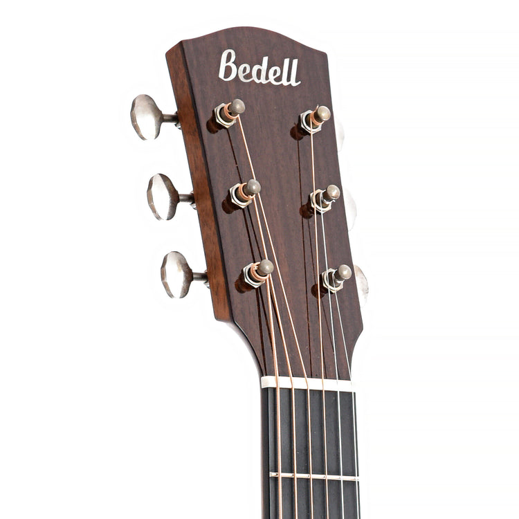 front headstock of Bedell Coffee House Parlor Acoustic