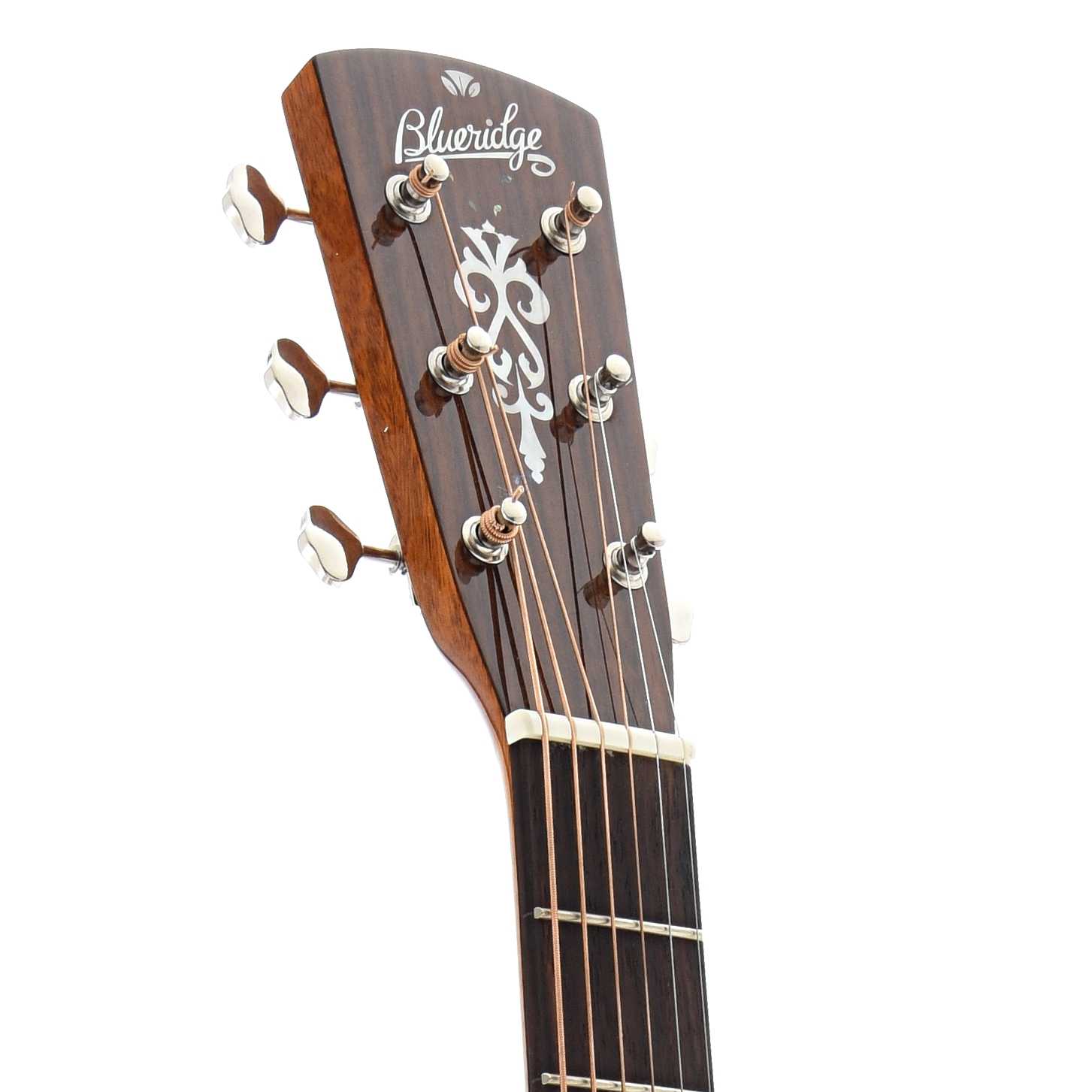 front headstock of Blueridge Contemporary Series BR-40 Dreadnought