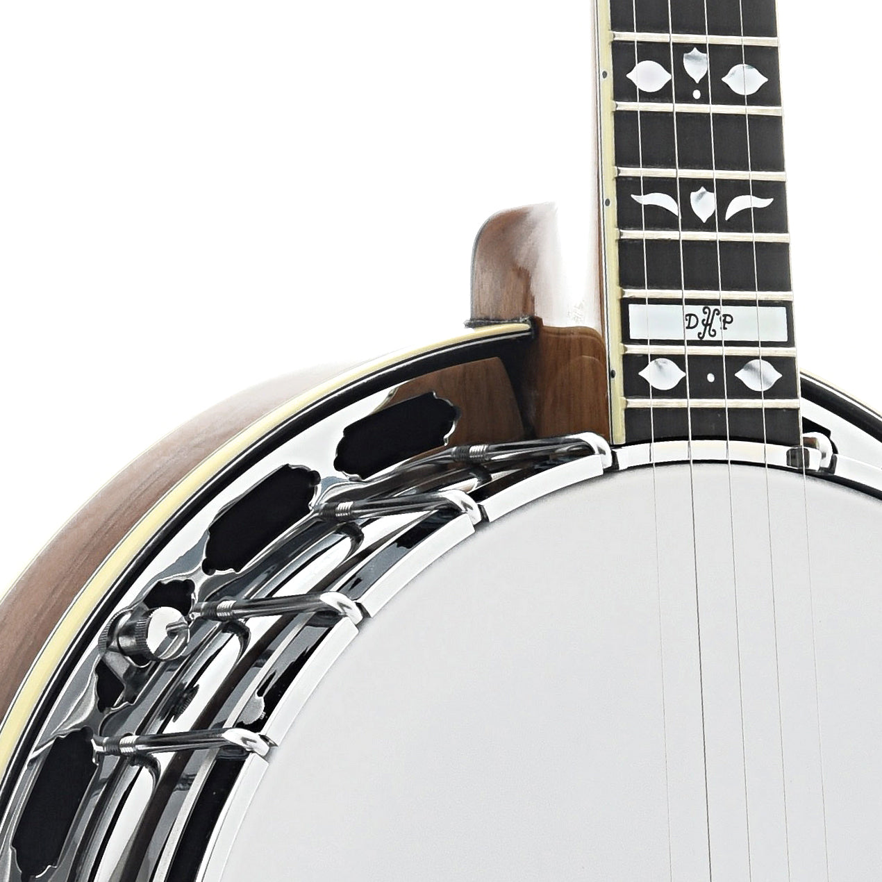 Image 5 of DP Hopkins Walnut Deluxe Banjo & Case - SKU# DPH1-5 : Product Type Resonator Back Banjos : Elderly Instruments