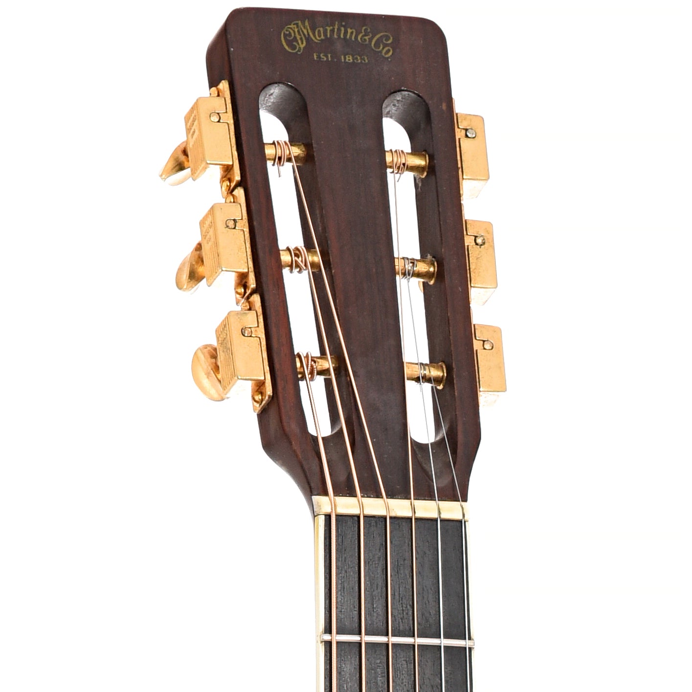 Front headstock of Martin D-35S Acoustic 