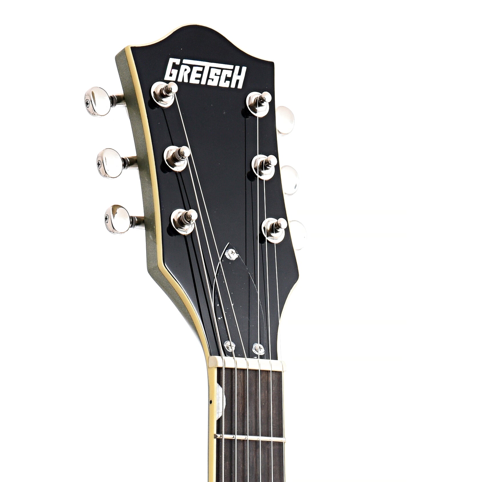 Front Headstock of Gretsch G5622T Electromatic Center Block Double-Cut with Bigsby