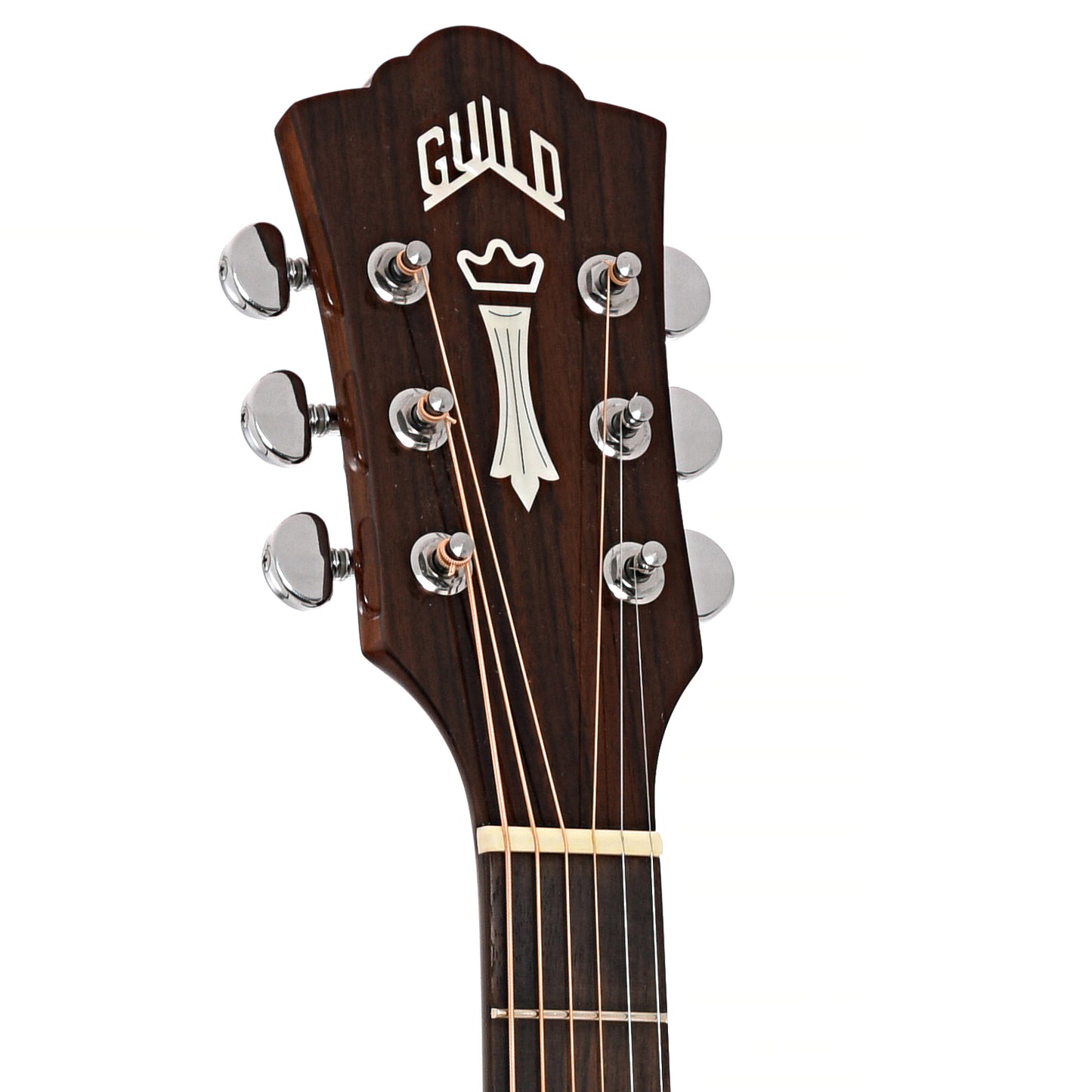 Front headstock of Guild GAD-25 Acoustic