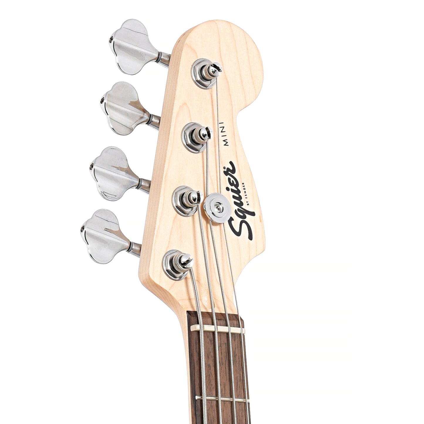 Front Headstock of Squier Mini Precision Bass