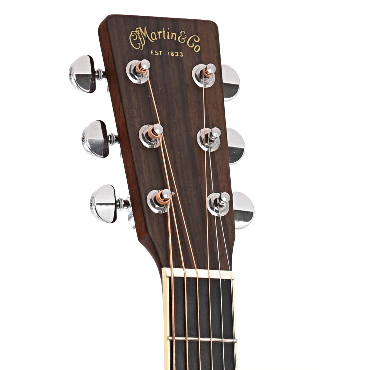 Front headstock of Martin M-36 Acoustic Guitar 