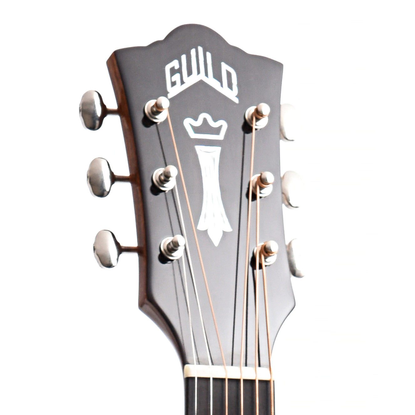 Image 7 of Guild Westerly Collection M-120 Lefthanded Acoustic Guitar and Gigbag - SKU# GWM120L-NAT : Product Type Flat-top Guitars : Elderly Instruments