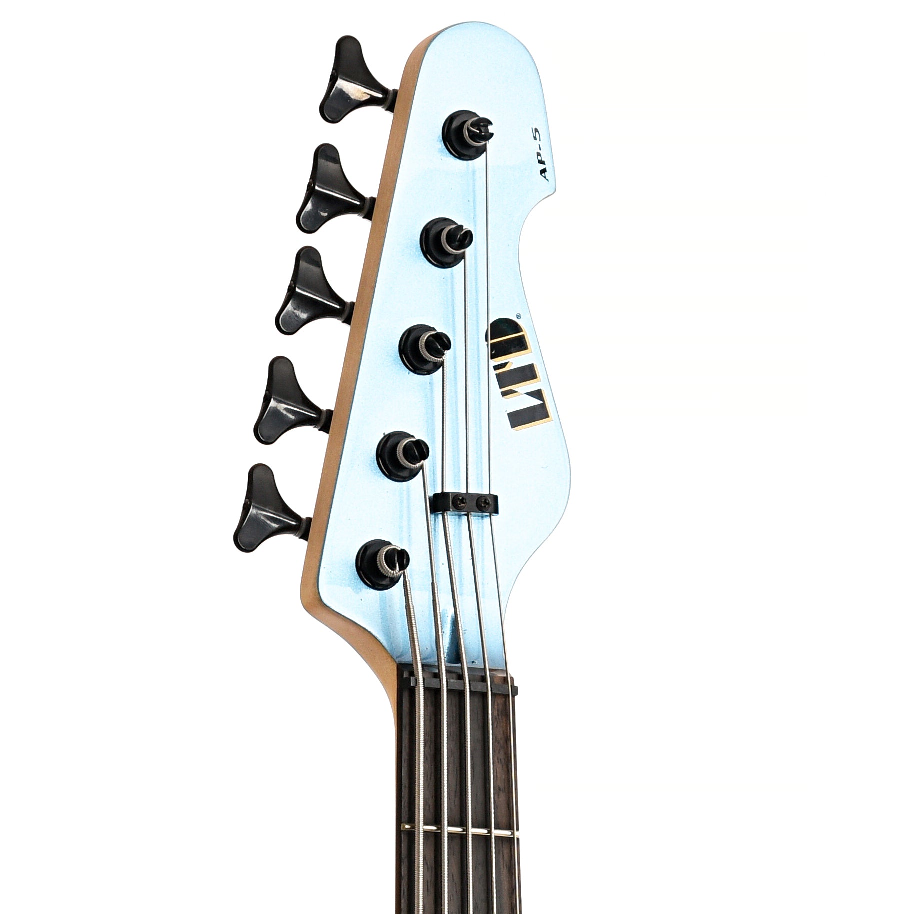 Front Headstock of ESP LTD AP-5 5-String Bass