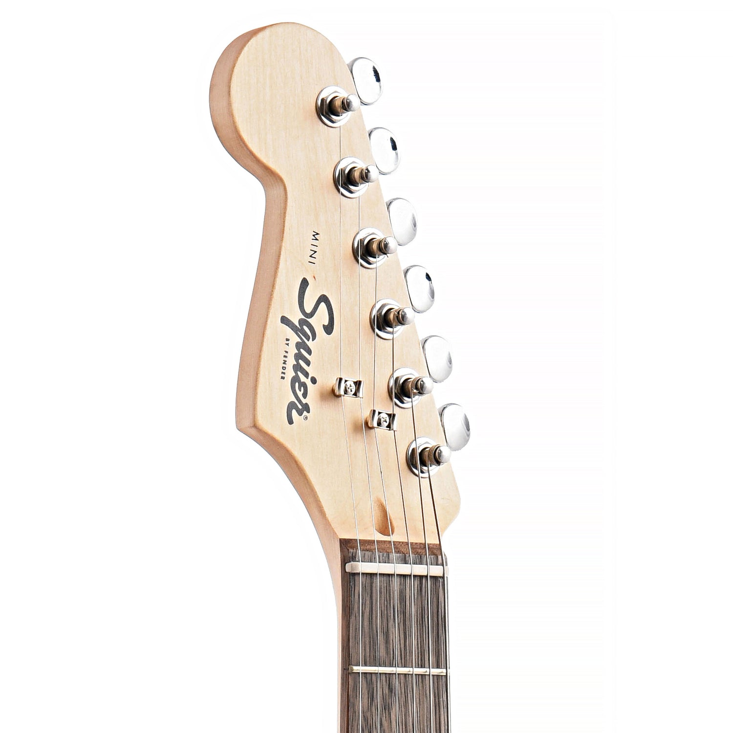 Image 6 of Squier Mini Stratocaster, Left Handed, Black - SKU# SQM2L : Product Type Solid Body Electric Guitars : Elderly Instruments