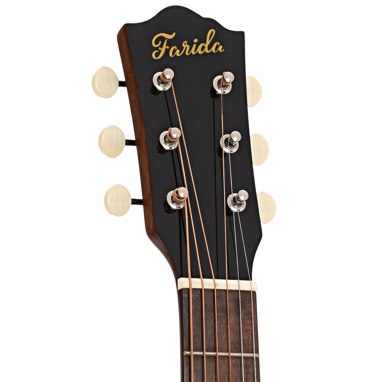 Front headstock of Farida Old Town Series OT-63 VBS