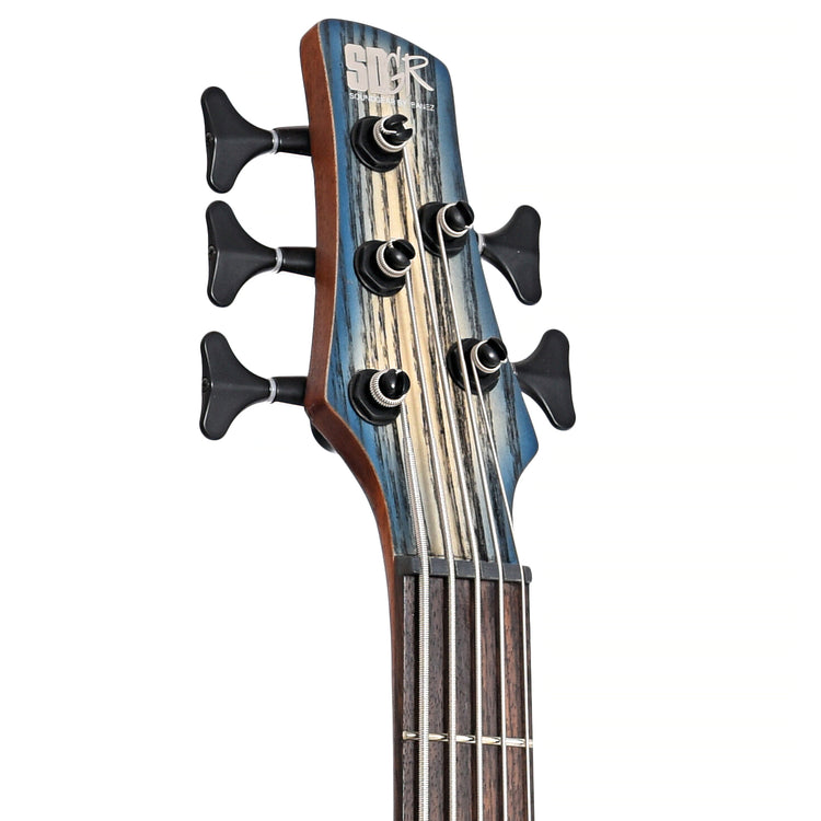 Image 7 of Ibanez SR605E 5-String Bass, Cosmic Blue Starburst Flat- SKU# SR605E-CTF : Product Type Solid Body Bass Guitars : Elderly Instruments
