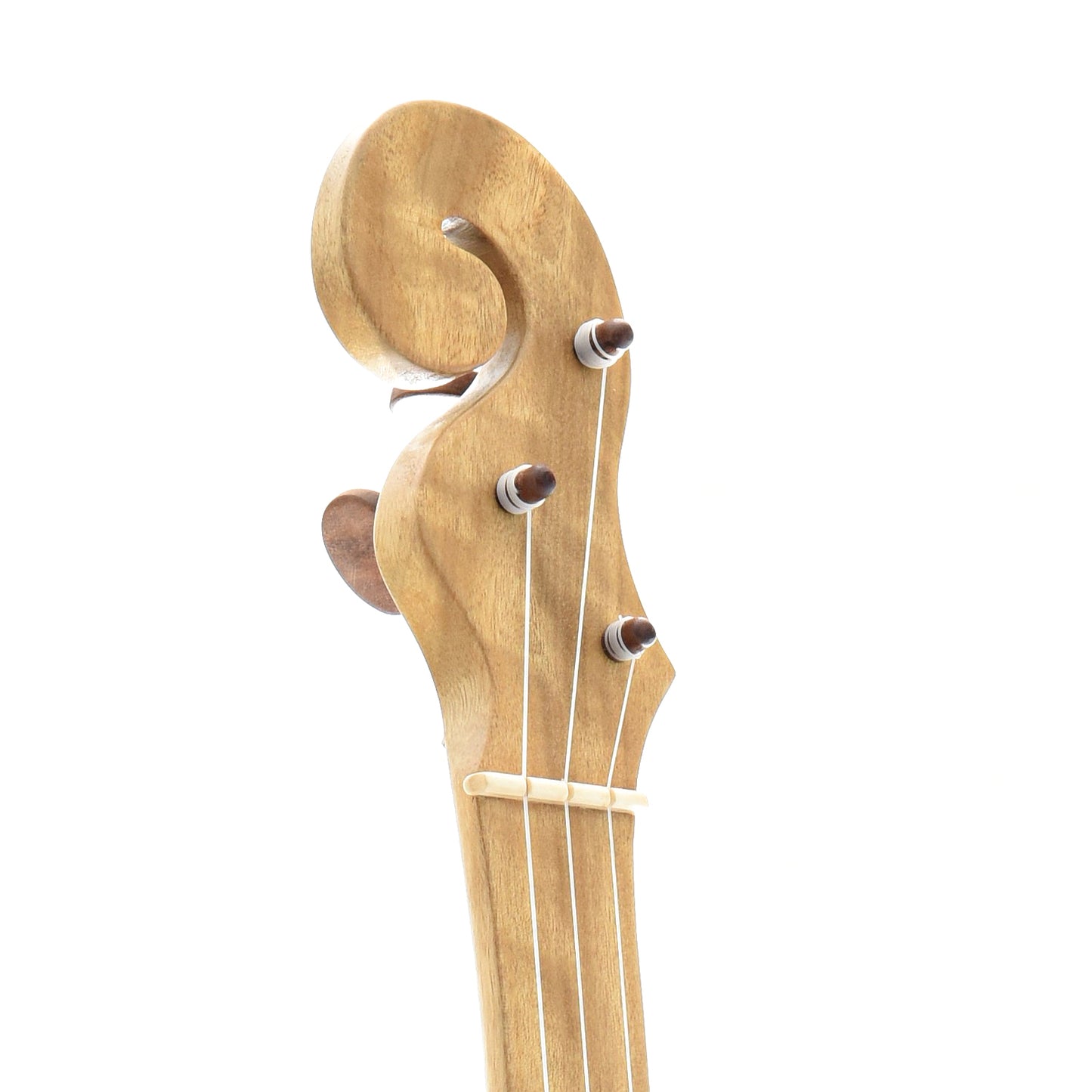 Image 6 of Menzies 4-String Fretless Gourd banjo, #403 - SKU# MGB4-403 : Product Type Other Banjos : Elderly Instruments