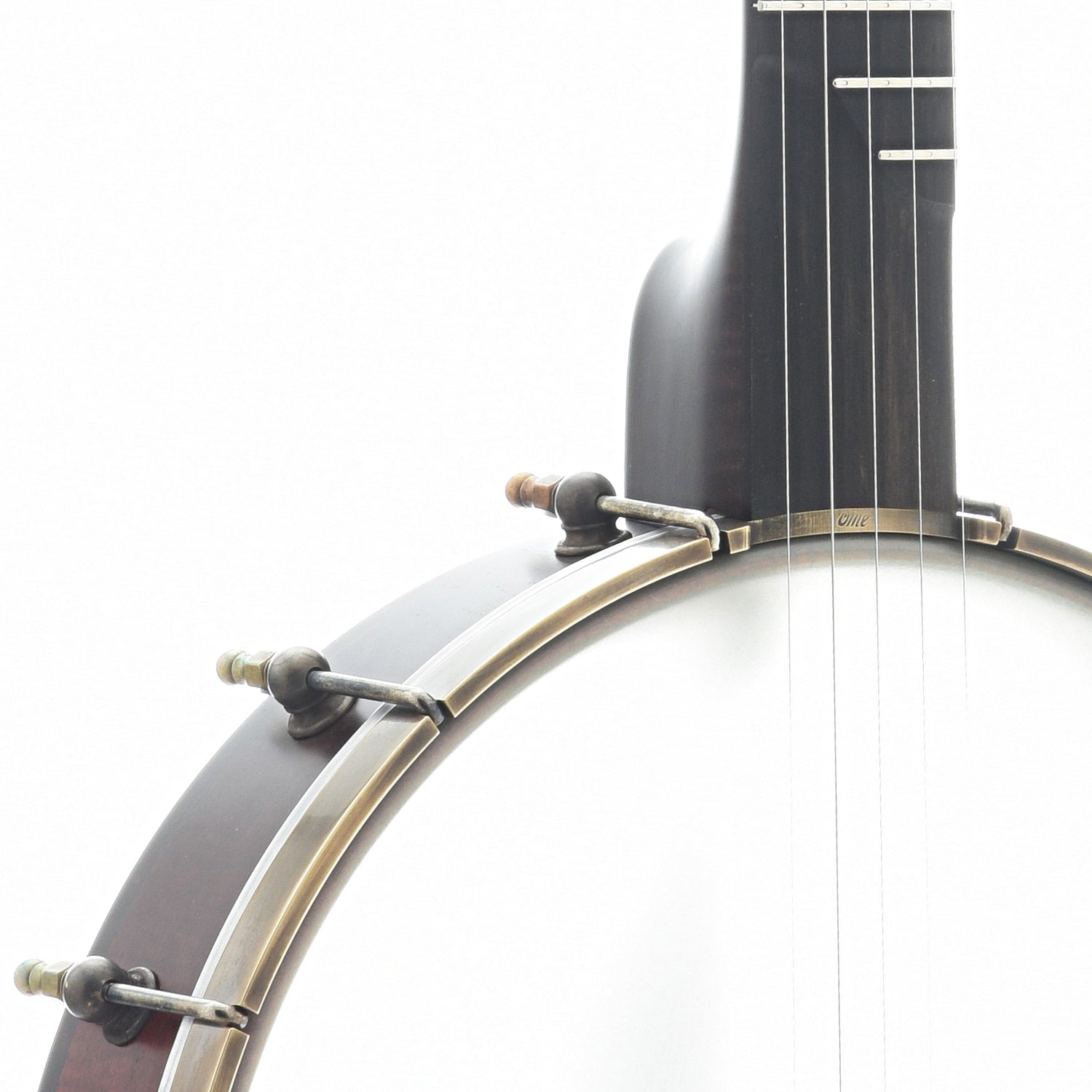Image 5 of Ome Tupelo 12" Openback Banjo & Case, Curly Maple - SKU# TUPELO-CMPL : Product Type Open Back Banjos : Elderly Instruments